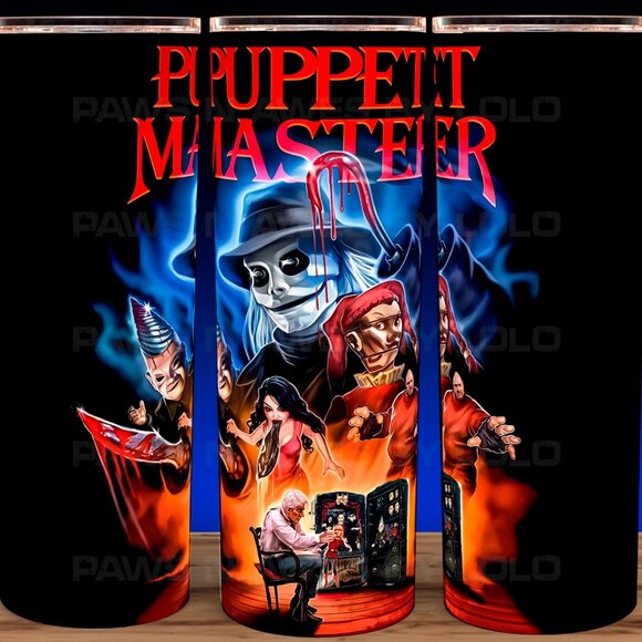 Puppet Master 80s Horror Movie Cup Mug Tumbler 20oz - Picture 1 of 6